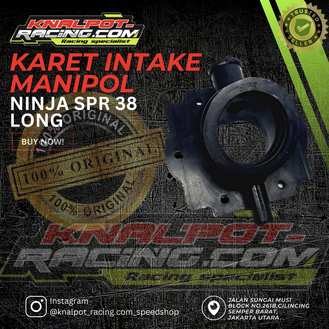 KARET INTAKE MANIPOL NINJA SPR 38 LONG